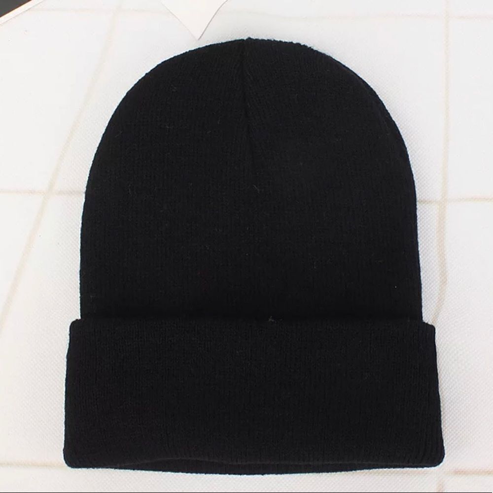 2/$30 BLACK Unisex Beanie